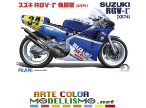 FUJIMI MOTO 14151 SUKUKI RGV-G XR74 #34 BIKE 1/12 scale kit