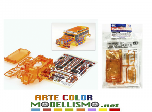 MINI 4WD TAMIYA 95632 CARROZZERIA DYIPNE ARANCIO BODY SET