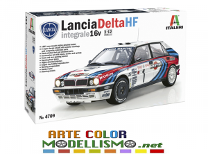 ITALERI ITEM 4709 LANCIA DELTA HF INTEGRALE RALLY 1/12 SCALE SPORTS CAR SERIES