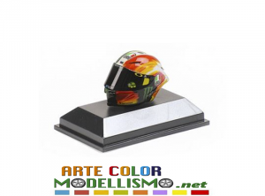 MINICHAMPS PMA ITEM 399 190086 CASCO / HELMET MOTO GP MUGELLO 2019 VALENTINO ROSSI 1/8 SCALE