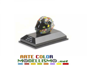 MINICHAMPS PMA ITEM 399 190066 CASCO / HELMET MOTO GP WINTER TEST 2019 VALENTINO ROSSI 1/8 SCALE