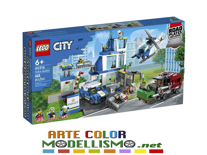 LEGO CITY ITEM 60316 Stazione di Polizia