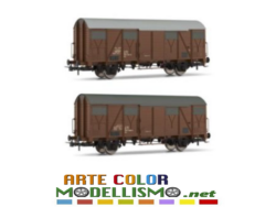 HORNBY RIVAROSSI HR 6507 Set due carri chiusi Ghs con aeratori bassi Scala HO FS