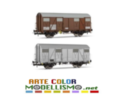 HORNBY RIVAROSSI HR 6508 set due carri di servizio Scala HO FS