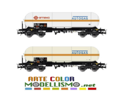HORNBY RIVAROSSI HR 6511 Set di due cisterne gas SCALA 1/87 HO FS