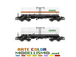 HORNBY RIVAROSSI HR 6513 Set di due cisterne gas SCALA 1/87 HO FS