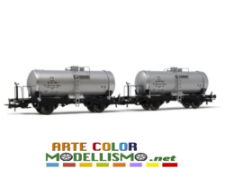HORNBY RIVAROSSI HR 6519 Set di due cisterne Montecatini Milano SCALA 1/87 HO FS
