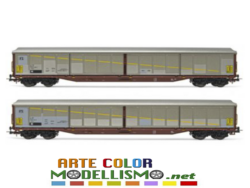 HORNBY RIVAROSSI HR 6529 Set di due CARRI PARETI SCORREVOLI SCALA 1/87 HO FS