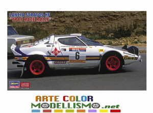 HASEGAWA ITEM 20561 LANCIA STRATOS HF RACE RALLY KIT 1981 1/24 SCALE KIT