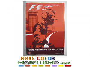 ORIGINAL POSTER – MANIFESTO – LOCANDINA 35×48 F1 GP ITALIA / MONZA 2003