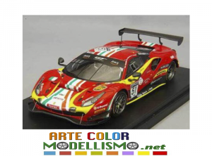 LOOKSMART MODELS LSRC 083 FERRARI 488 GT3 AF CORSE #51 SPA 2020 1/43 SCALE