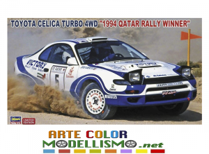 HASEGAWA ITEM 20578 TOYOTA CELICA 4WD 1994 QATAR RALLY WINNER 1/24 SCALE KIT