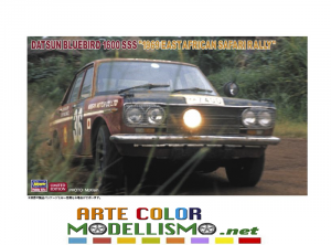 NEW HASEGAWA ITEM 20583 Datsun BLUEBIRD 1600 Safari Rally 1969 1/24 SCALE KIT