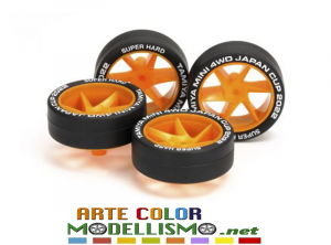 MINI 4WD TAMIYA ITEM 95152 GOMME E CERCHI LOW PROFILE TIRES E WHEELS J-CUP 2022