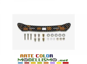 MINI 4WD TAMIYA ITEM 95642 HG CARBON STAY WIDE REAR 40° ANNIVERSARY