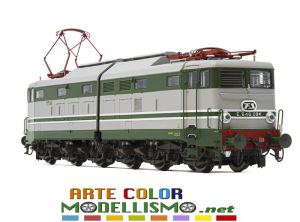 HR 2867 HORNBY RIVAROSSI E 646 GRIGIO/VERDE LOCOMOTIVA ELETTRICA FS TRENITALIA HO 1/87