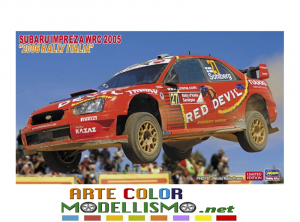 HASEGAWA ITEM 20614 SUBARU IMPREZA WRC Rally ITALIA 1/24 SCALE KIT