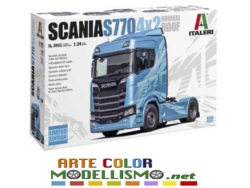 ITALERI ITEM 3961 CAMION SCANIA S770 NORMAL ROOF 4X2 1/24 SCALE SERIES TRUCKS