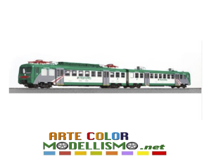 OSKAR INTERNATIONAL 2082 TRENORD Ale 582 + semipilota Le 582 FS TRENITALIA HO 1/87