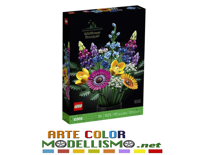 LEGO IDEAS ICONS ITEM 10313 Bouquet fiori selvatici – ArteColorModellismo