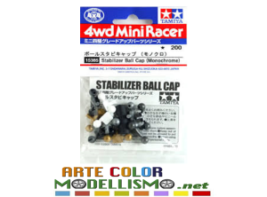 Mini 4wd Tamiya 15385 SFERE STABILIZZATRICI Monochrome