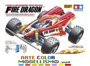 TAMIYA ITEM 47457 FIRE DRAGON 4WD KIT 1/10 RADIO CONTROL CAR SCALE KIT