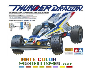 TAMIYA ITEM 47458 THUNDER DRAGON 4WD KIT 1/10 RADIO CONTROL CAR SCALE KIT