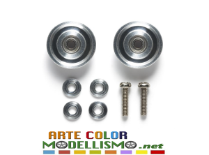 MINI 4WD TAMIYA ITEM 95497 Rotelle CONICHE Alluminio 13 mm TAPERED ALUMINUM ROLLERS