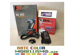 TAMIYA SET RADIOCOMANDO IMAX CARICATORE ACOMS X 1/10 RADIO CONTROL CAR SCALE KIT