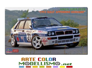 HASEGAWA ITEM 20648 Lancia Super Delta 1993 Rally Appennino Reggiano 1/24 SCALE KIT