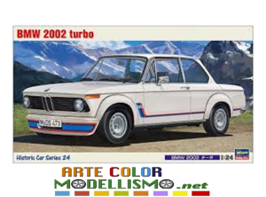 HASEGAWA HC 24 21124 BMW 2002 turbo HISTORIC CAR SERIES 1/24 SCALE KIT