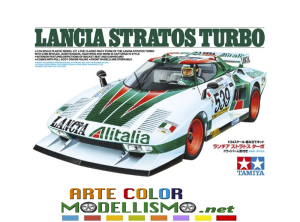 TAMIYA ITEM 25210 Lancia Stratos Turbo Alitalia 1/24 SCALE SPORTS CAR SERIES