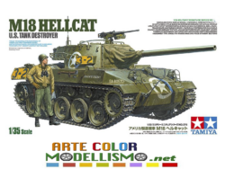 TAMIYA CARRO ARMATO ITEM 35376 M18 Hellcat U.S. Tank Destroyer MILITARY 1/35 SCALE