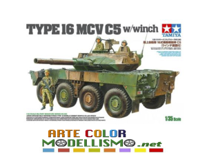 TAMIYA CARRO ARMATO ITEM 35383 JGSDF Type 16 MCV C5 w/Winch MILITARY 1/35 SCALE