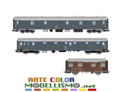 HORNBY RIVAROSSI HR 4318 set di 3 UNITA'  " CELERONE "  FS TRENITALIA HO 1/87