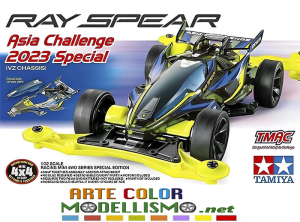 MINI 4WD TAMIYA 95647 RAY SPEAR ASIA CHALLANGE 2023 SPECIAL Telaio VZ