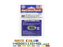 MINI 4WD TAMIYA ITEM 15345 BALL BEARINGS 11 mm ROLLERS ROTELLE CUSCINETTO