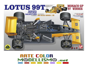 BEEMAX ITEM 12001 LOTUS 99T MONACO GP 1987 1/12 GRAND PRIX COLLECTION