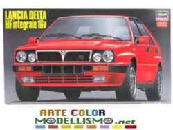 HASEGAWA ITEM 20710 Lancia Delta HF INTEGRALE 1/24 SCALE PLASTIC MODEL KIT