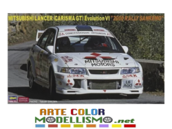 HASEGAWA ITEM 20712 MITSUBISHI LANCER EVO VI RALLY 1/24 SCALE KIT
