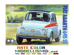 TAMIYA ITEM 24173 FIAT ABARTH 695 SS 1/24 SCALE PLASTIC MODEL KIT