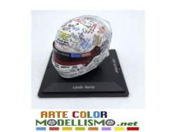 SPARK MODEL 5HF 067 HELMET / CASCO LANDO NORRIS BRITISH GP 2021 F1 1/5 SCALE