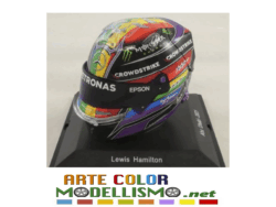 SPARK MODEL 5HF 070 HELMET / CASCO L. HAMILTON ABU DHABI GP 2021 F1 1/5 SCALE