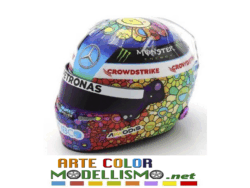 SPARK MODEL 5HF 083 HELMET / CASCO L. HAMILTON JAPANESE GP 2022 F1 1/5 SCALE