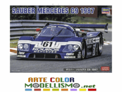 HASEGAWA ITEM 20753 SAUBER MERCEDES C9 1987 1/24 SCALE MODEL KIT