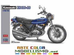 HASEGAWA BIKE ITEM 21772 KAWASAKI KH400 A6 MOTO SCALE KIT 1/12