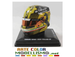 LOOKSMART MODELS LSHEL 005 HELMET / CASCO C. SAINZ FERRARI MONZA 2024 GP ITALY 1/5 SCALE