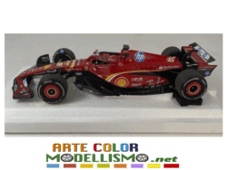 BBR MODELS F1 241816C FERRARI LECLERC WIN MONACO GP 2024 1/18 SCALE DIE CAST MODEL