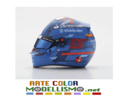 LOOKSMART MODELS LSHEL 003 HELMET / CASCO SAINZ FERRARI MIAMI 2024 GP 1/5 SCALE
