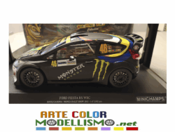 PMA MINICHAMPS 110846 FORD FIESTA RALLY MONZA 2011 ROSSI 1/18 SCALE DIE CAST MODEL